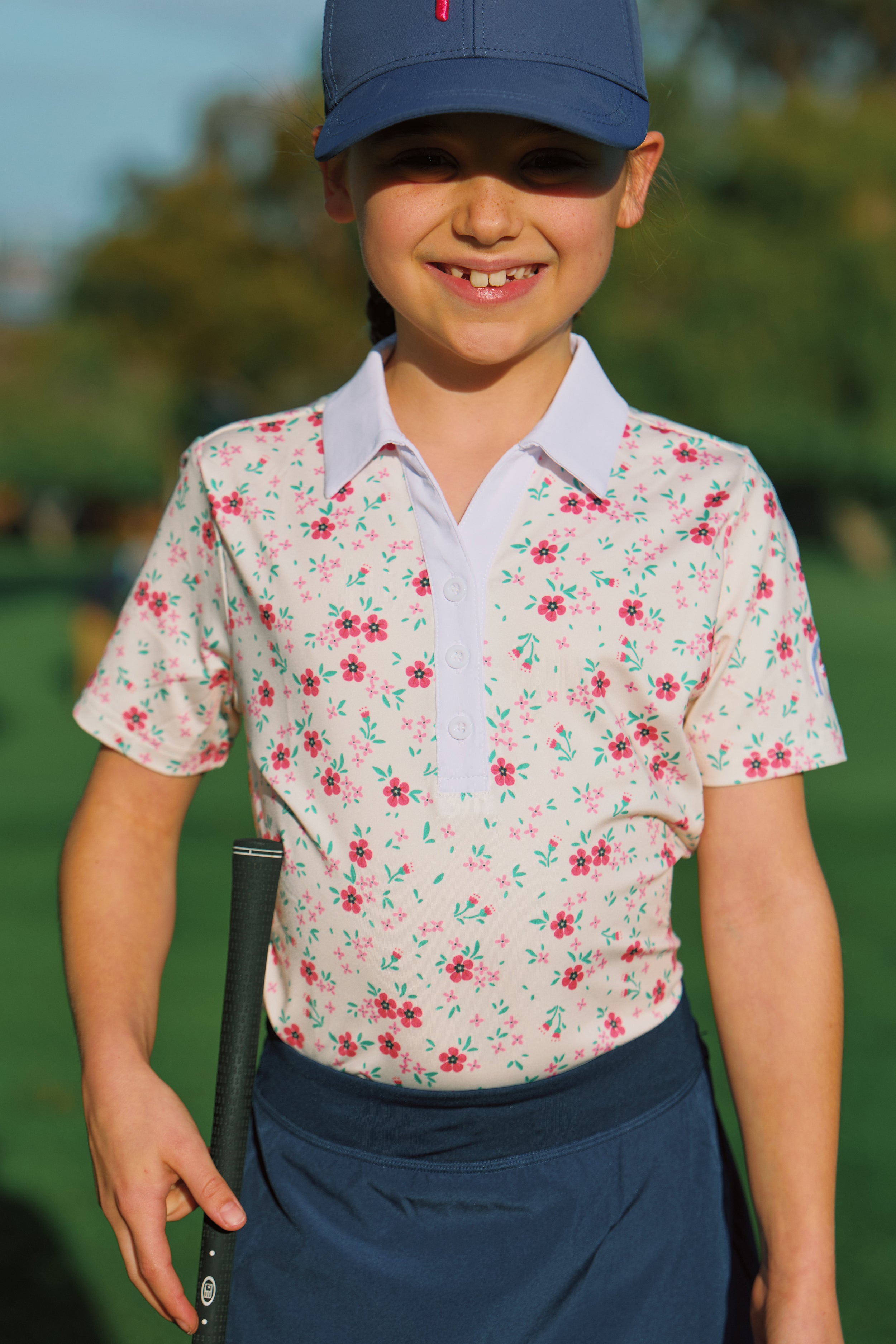 Blossom – Girls Golf Polo