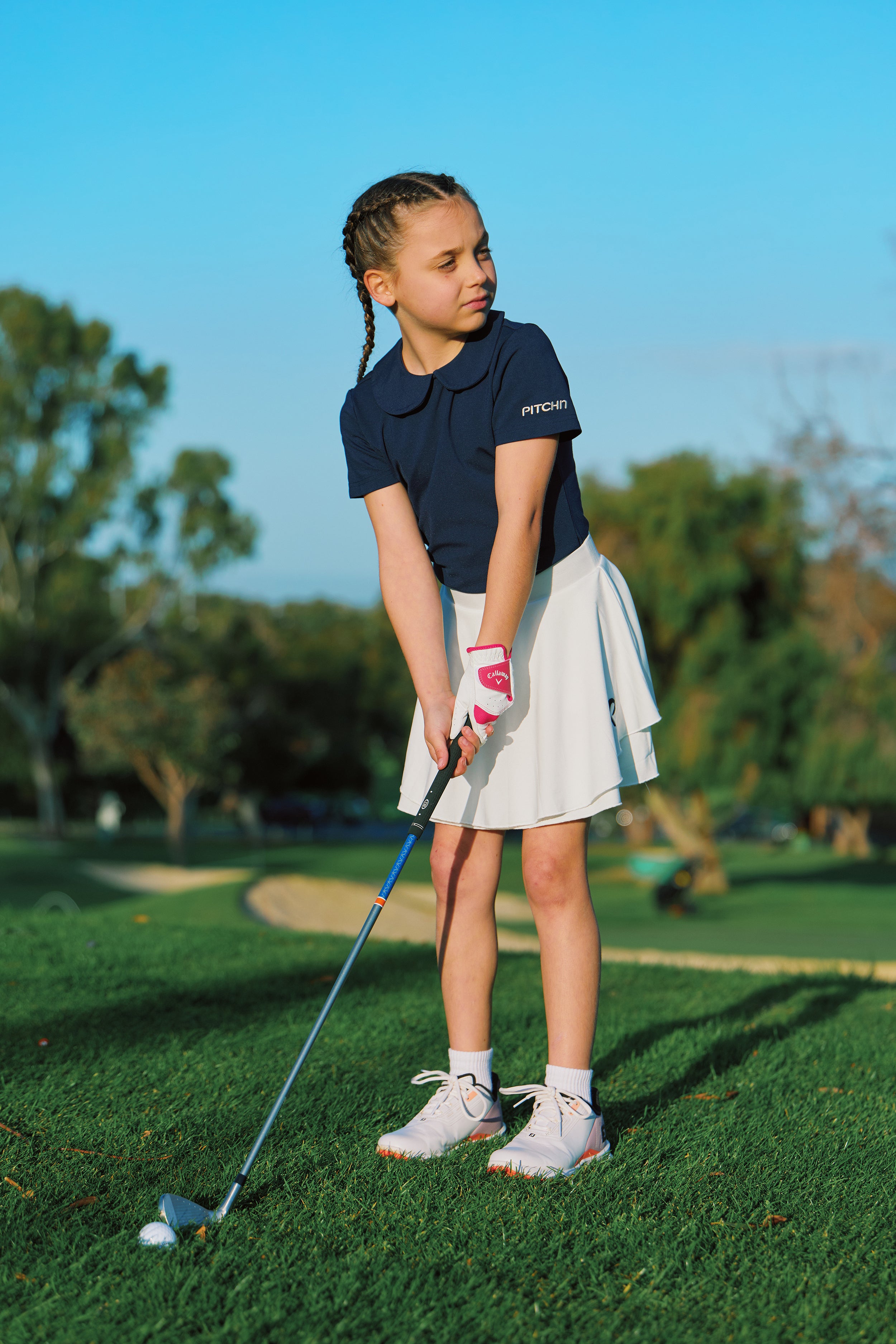 Cloud Par – Girls Golf Skirt