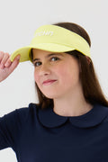 Emelia's Visor - Summer Yellow