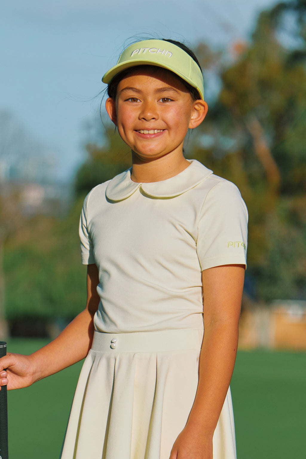 Emilia's Golf Top - Sunshine Yellow