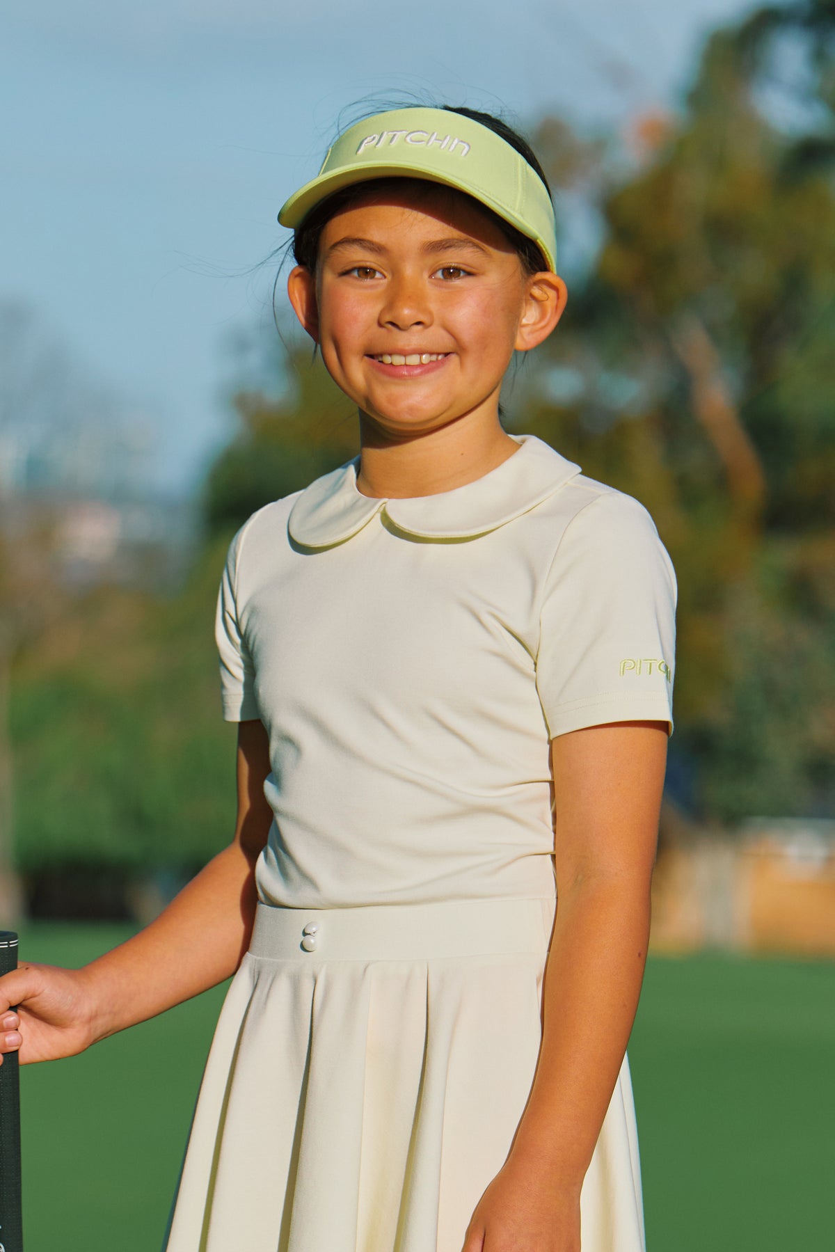 Emilia's Golf Top - Sunshine Yellow