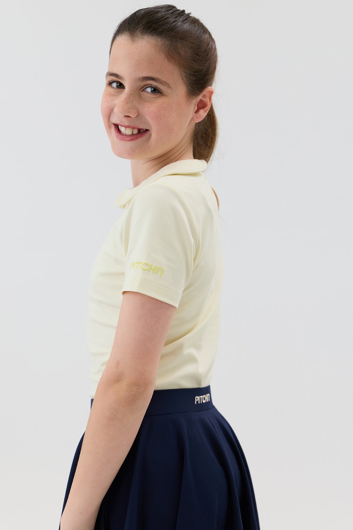 Emilia's Golf Top - Sunshine Yellow