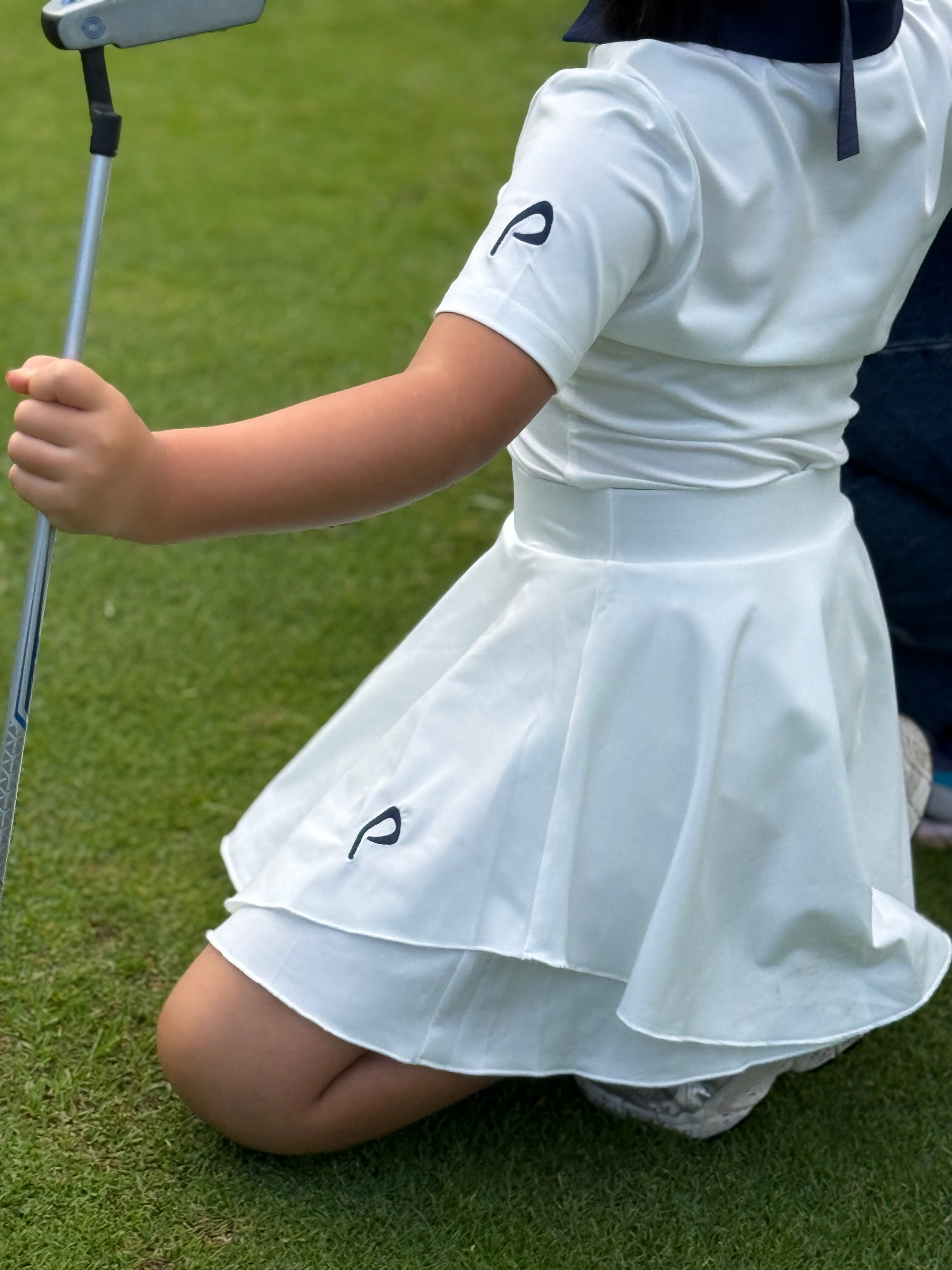 Pitchn golf Polo Shirt -  girls golf clothing - The Horizon Polo Shirt