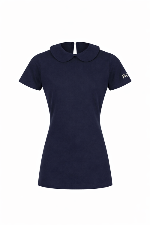 Emilia's Full Set - Midnight Navy | Girls Golf Outfit (Polo, Skirt & Visor)